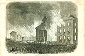Incendie du parlement de Québec dans la nuit du 1er au 2 février 1854