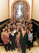 Employés de la Bibliothèque en 2002