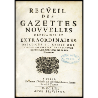 Gazette: recueil des nouvelles ordinaires et extraordinaires, 1661