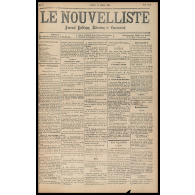 Le Nouvelliste, 10 mars 1884