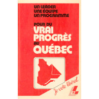 Livret promotionnel du Parti libéral du Québec lors de l’élection de 1981