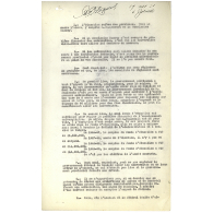 Programme signée par Georges-Émile Lapalme le 19 novembre 1951 à Joliette