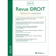 Revue de droit - Université de Sherbrooke