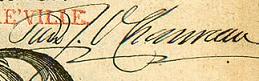 Signature P.-J.-O. Chauveau