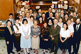 Employés de la Bibliothèque en 1994