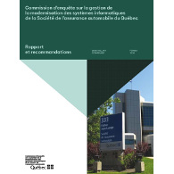 Commission d'enquête - modernisation des systèmes informatiques de la SAAQ