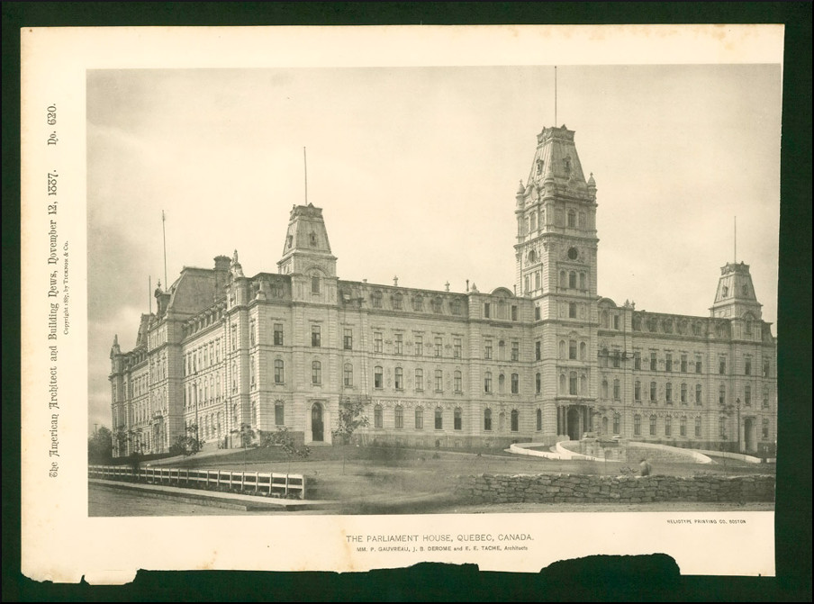 Le parlement, 1887.