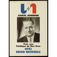 Affiche électorale de Daniel Johnson, Campagne électorale 1962