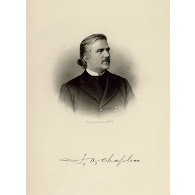 Gravure de Joseph-Adolphe Chapleau, chef du Parti conservateur de 1878 à 1882