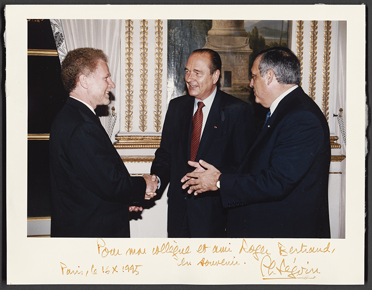 Réception des présidents ayant le français en partage, 16 octobre 1995.