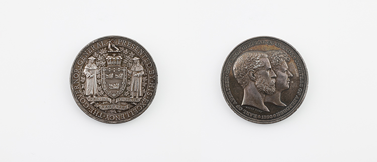 Médaille d'honneur du gouverneur général du Canada, 1893.