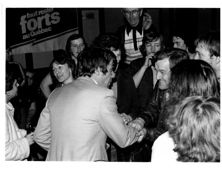 Rassemblement du Parti québécois d'Abitibi-Ouest, 15 novembre 1976.