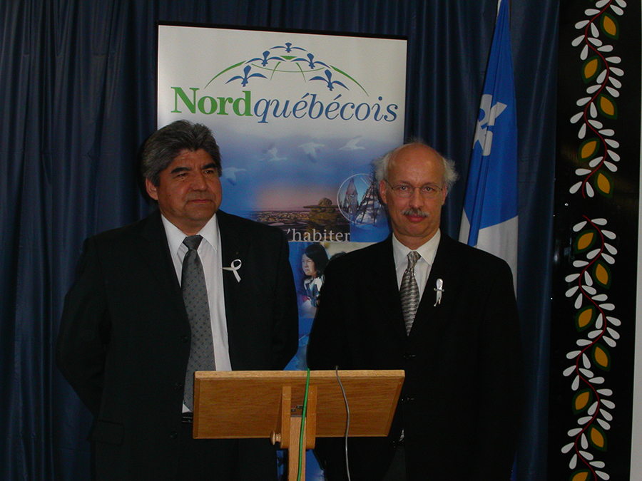 Photographie du Défi des Braves, 29 mars 2003.