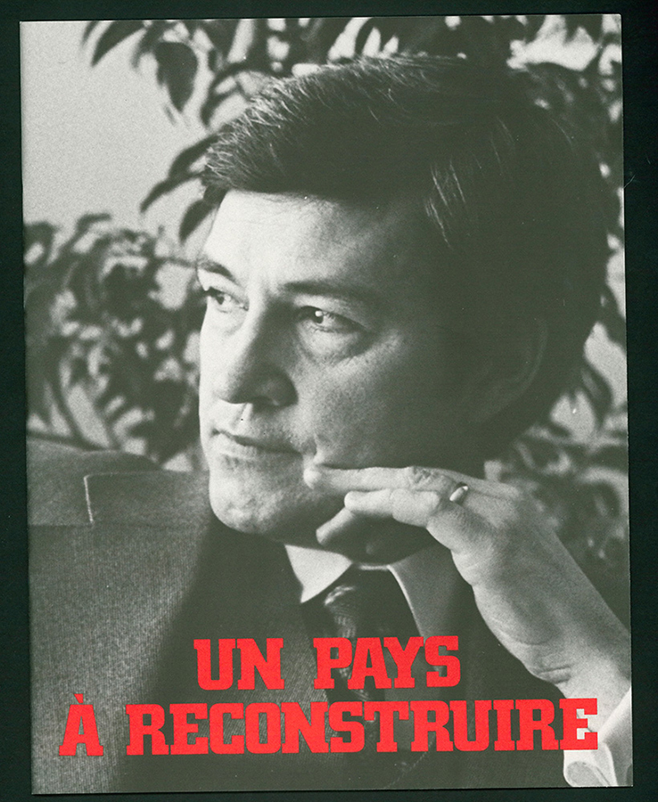 Allocution de Raymond Garneau « Un pays à reconstruire », 16 février 1978.