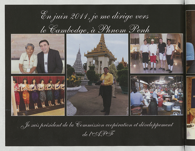 Photographies d'une mission de Germain Chevarie au Cambodge, juin 2011.