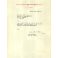Correspondance, 1952